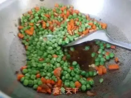 Make Peas, fried meat step 6