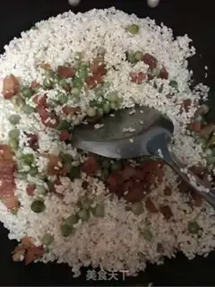 Make Pea rice step 4