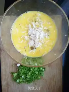 Make Shrimp skins, fried eggs step 0