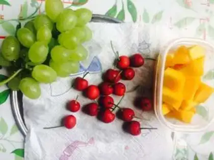 Make Mango Charlotte step 25
