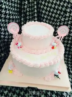 Make Ten-inch birthday cake step 21