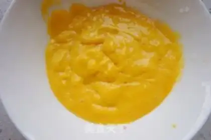 Make Ice-free mango ice cream step 2