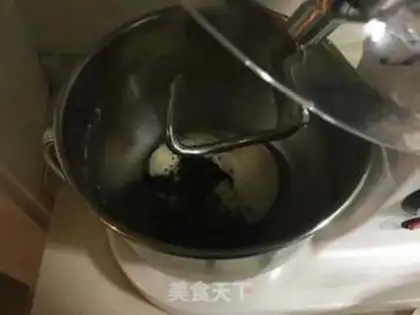 Make Black Sesame Waffles step 3