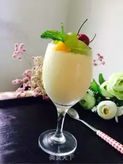 Make Mango Charlotte step 32