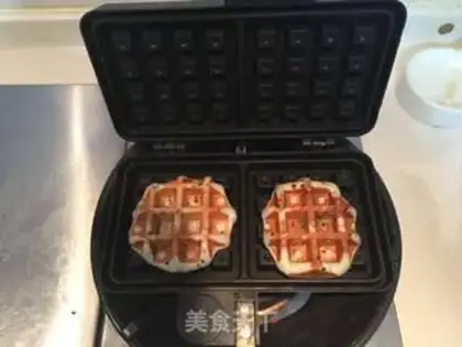 Make Black Sesame Waffles step 9