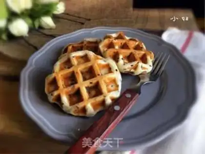 Make Black Sesame Waffles step 10