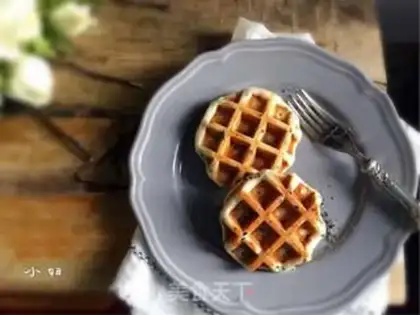 Make Black Sesame Waffles step 11