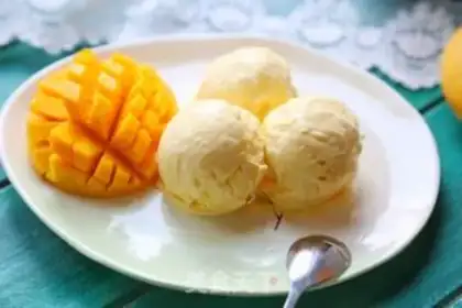Make Ice-free mango ice cream step 7