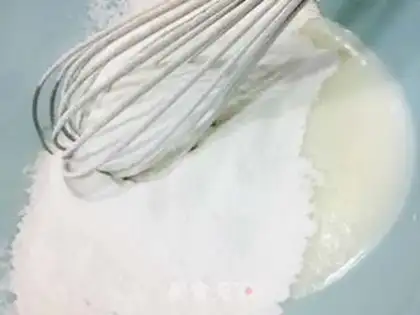 Make Zebra yogurt cake step 3