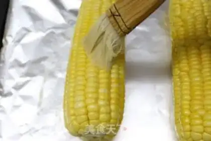 Make Roasted honey corn step 2