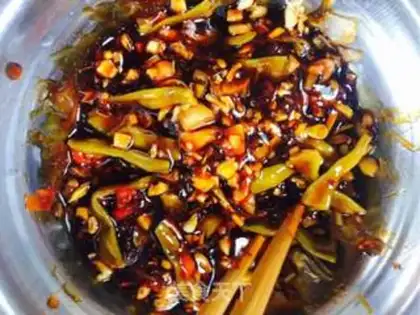 Make The cold seaweed step 5