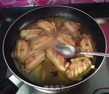 Make German beer with chicken wings step 10