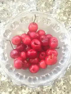 Make Cherry caramel brick step 0