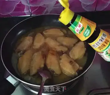 Make German beer with chicken wings step 11