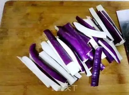 Make Tore the eggplant step 0
