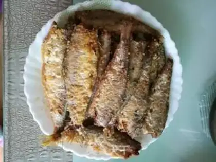 Make Fried horsefish step 6
