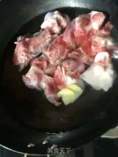 Make Potato cauldron soup step 1