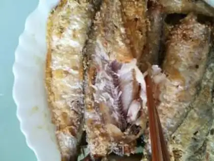 Make Fried horsefish step 7