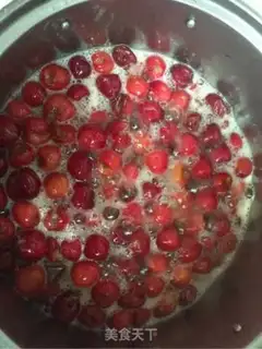 Make Cherry jam step 6