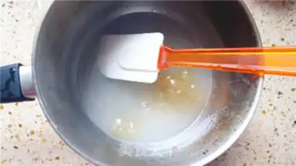 Make Chocolate noodle cake step 16