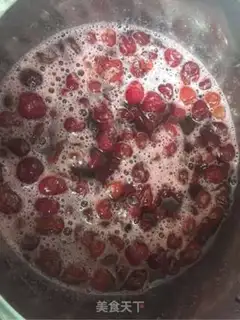 Make Cherry jam step 7