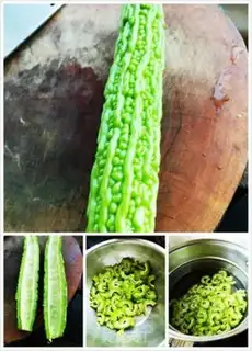 Make A cold, bitter melon step 0