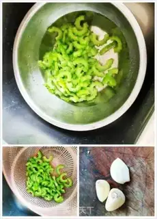 Make A cold, bitter melon step 1