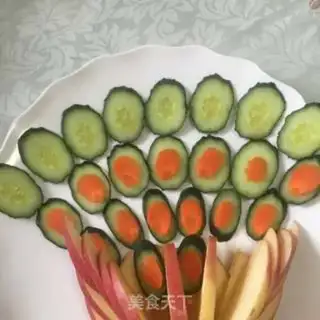 Make ♪ Vegetable platter Peacock Open ♪ step 13