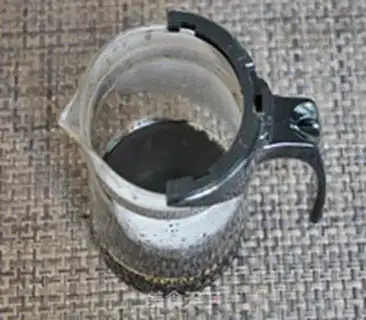 Make Coffee with cream step 2