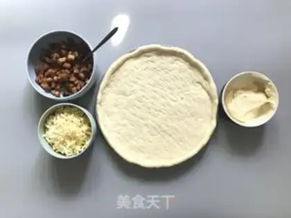 Make Cinnamon apple sweet pizza step 6