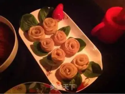 Make Apple roses step 7