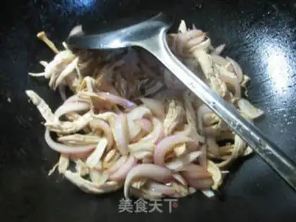 Make Onion fried chicken chest step 5