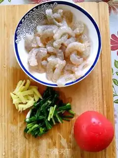 Make Cheese and shrimp step 0