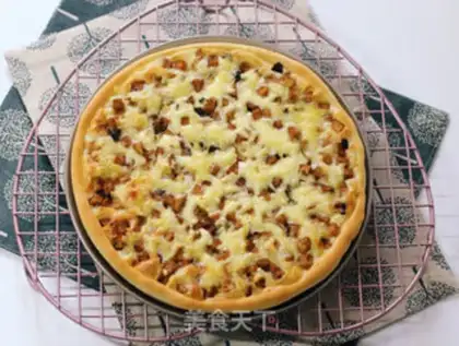 Make Cinnamon apple sweet pizza step 12