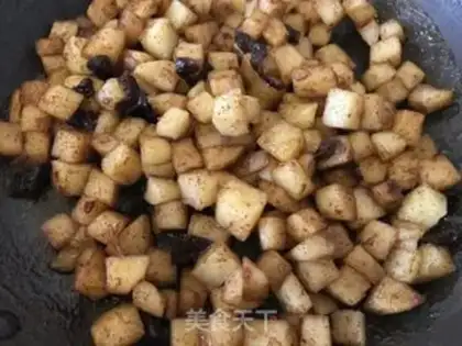 Make Cinnamon apple sweet pizza step 16