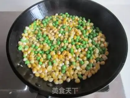 Make walnut corn step 5