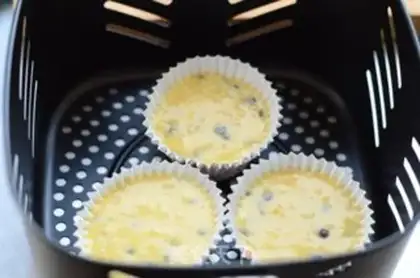 Make Chocolate bean banana marfin step 6