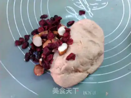 Make Pineapple cranberry bread step 2