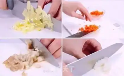 Make Steam fish and vegetable rice step 1