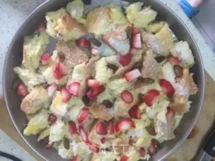 Make Bread pudding step 2