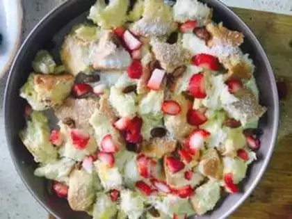 Make Bread pudding step 3
