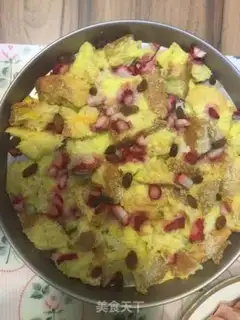 Make Bread pudding step 4