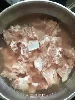 Make Pork bouquet soup step 1