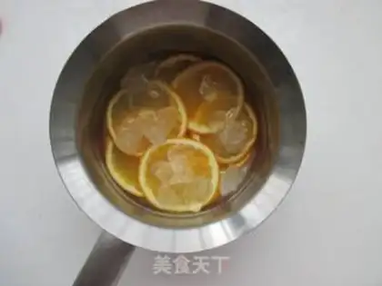 Make Orange cake roll step 2