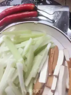 Make Celery tofu dry step 0