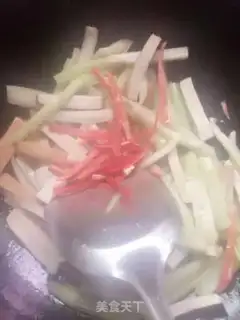 Make Celery tofu dry step 1