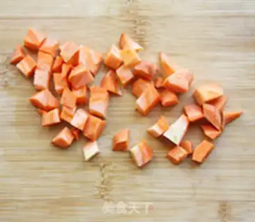 Make Soy curry ham rice step 0