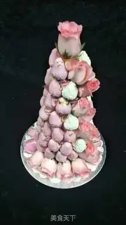 Make Fruit blossoms step 3