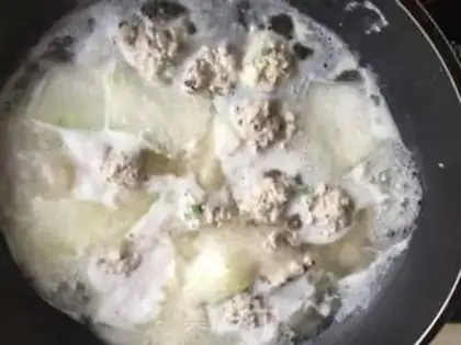 Make Poongullion soup step 5