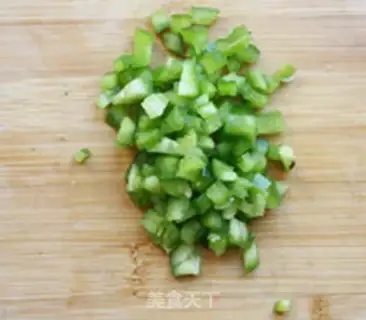Make Soy curry ham rice step 2